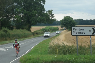 Konnor cycled from Land's End to John O'Groats