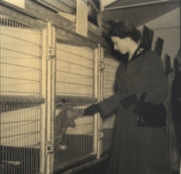Queen Elizabeth II Opens the Veterinary Hospital