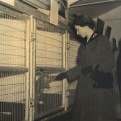 Queen Elizabeth II Opens the Veterinary Hospital